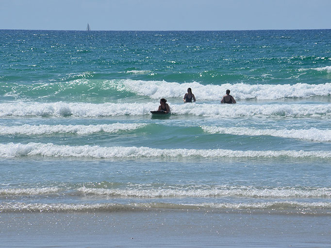 Wellenreiten im Atlantik