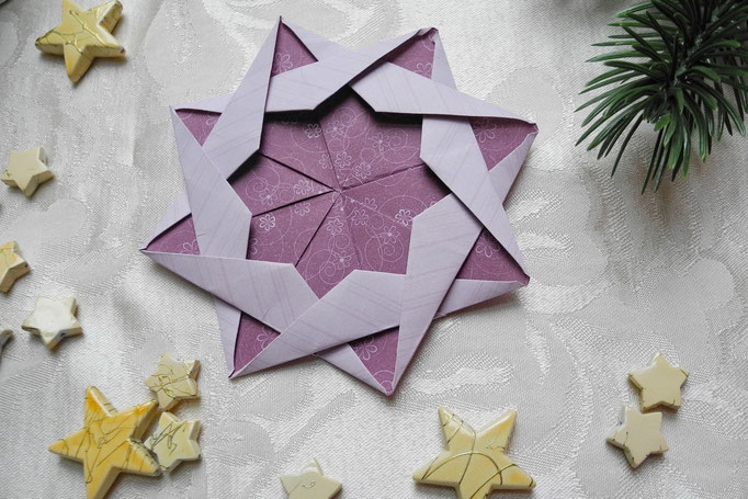 Origami Stern Falten Stern Aus Papier Basteln Talude