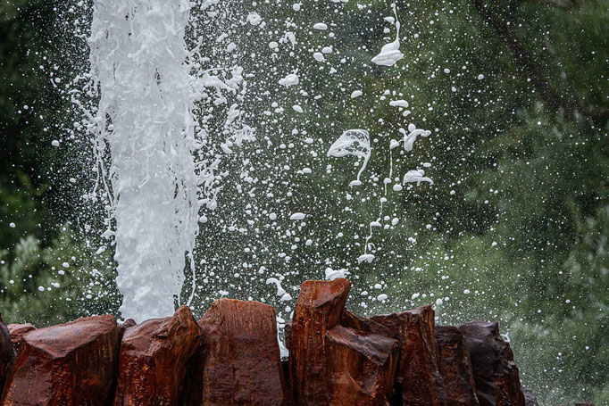 Kaltwasser-Geysir, Andernach - Foto Ulrike Wizisk