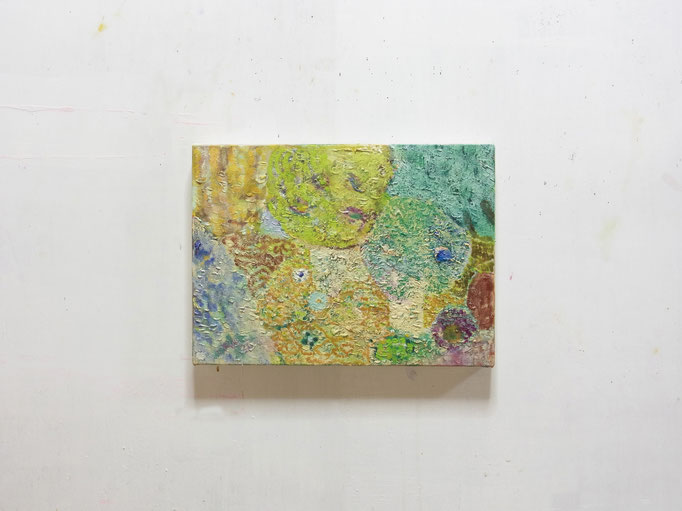 彷徨う,24.2 x 33.3 cm,oil on canvas