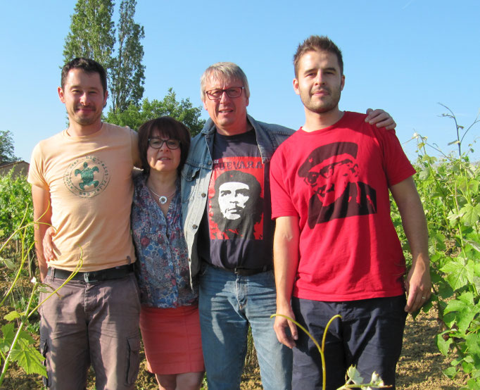 Domaine Plageoles - Myriam, Bernard, Florent et Romain Plageoles