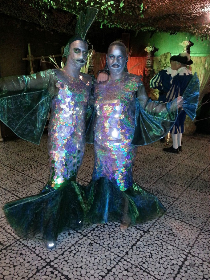 Karnaval Kostüme im Doppelpack - Fischzauber