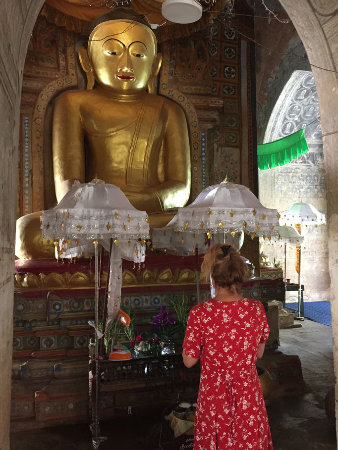 Un des temples de Bagan en Birmanie Myanmar