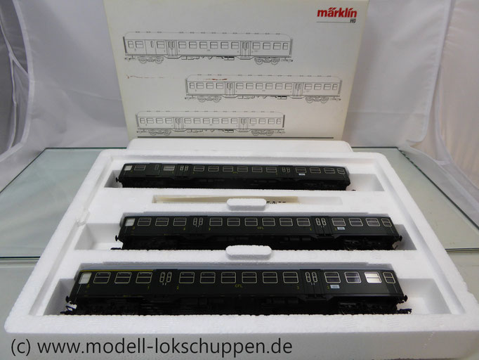 Märklin 41273 Nahverkehrswagen-Set Luxemburg