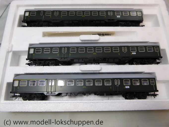 Märklin 41273 Nahverkehrswagen-Set Luxemburg