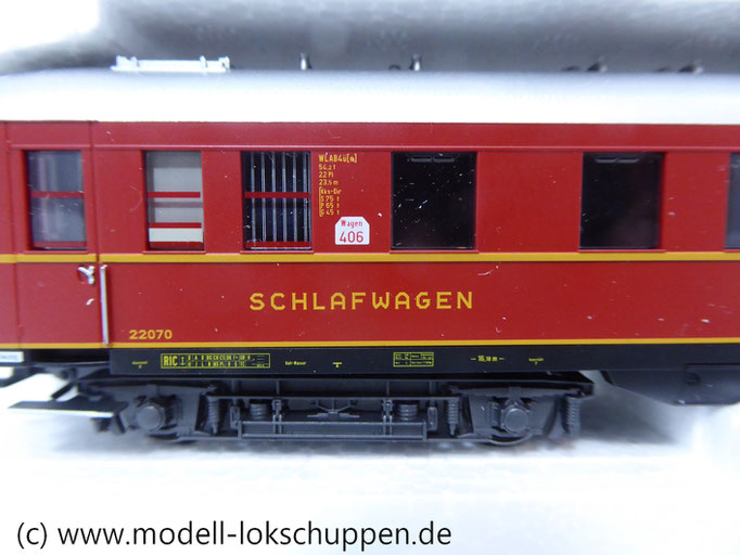 Märklin 42942 Wagen-Set ´Riviera-Express´ / Ergänzungsset