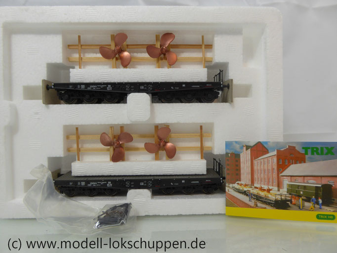 Trix 24029 H0 Güterwagen-Set "Schiffsausrüstung"/ "Tor zur Welt"