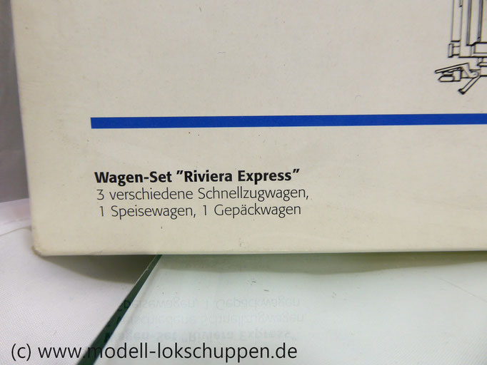 Märklin 42941 Wagen-Set ´Riviera-Express´