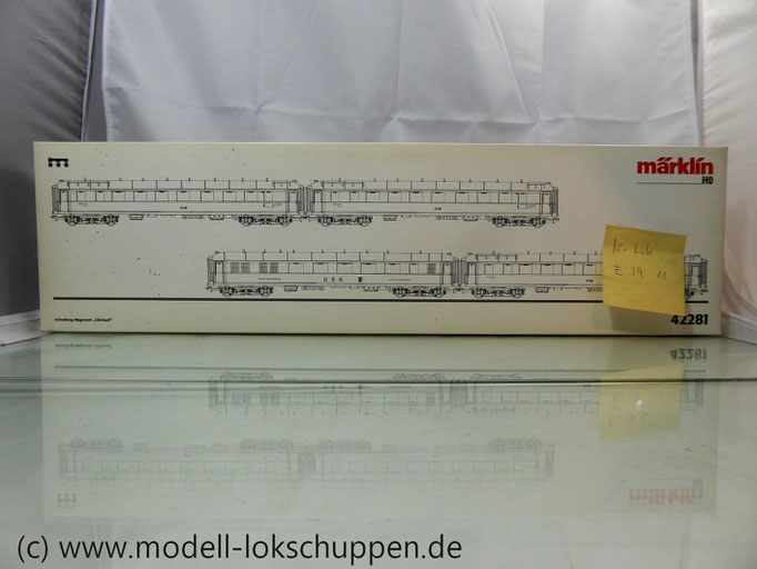 Märklin 42281 Schnellzug-Wagenset "Glückauf", Ep. III