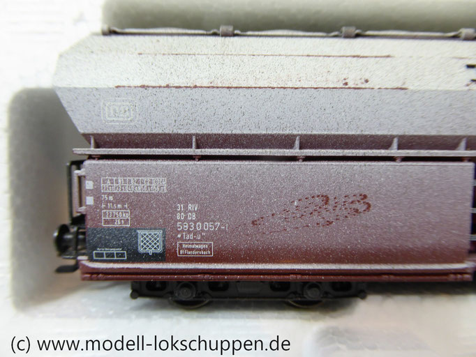 Märklin 46262 Wagen-Set 5-teilig  Selbstentladewagen Kalktransport der DB