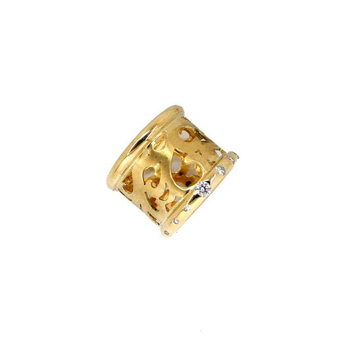 Ring Oriental Gold 750