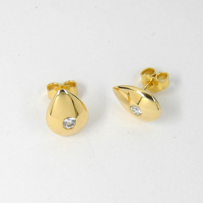 Ohrstecker Brillanten Gold 750