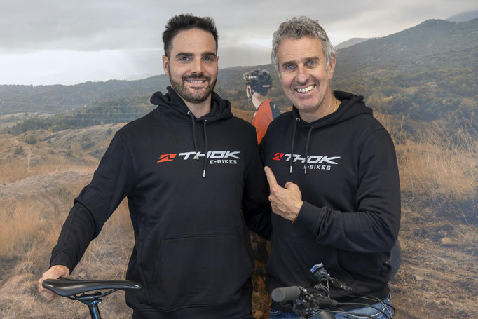 Mirco Tabacchi mit Stefano Migliorini ©THOK