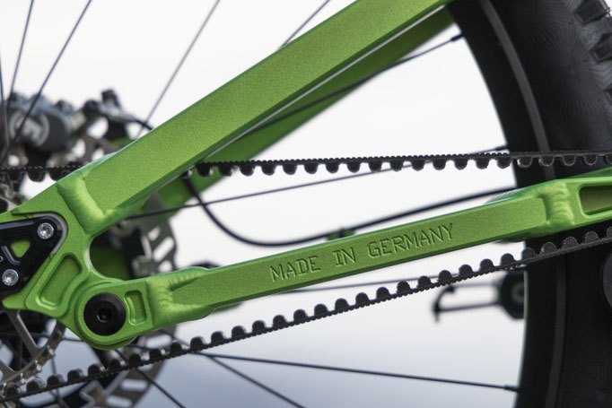NICOLAI S16 MGU Riemenantrieb ©Nicolai Bikes