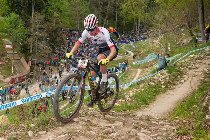 David List beim Weltcup in Albstadt 2022 © 2022 EGO-Promotion, Armin Küstenbrück