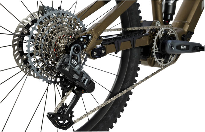 Schaltung: SRAM AXS GX Eagle Transmission 12-fach ©Niko Grobe, Nicolai