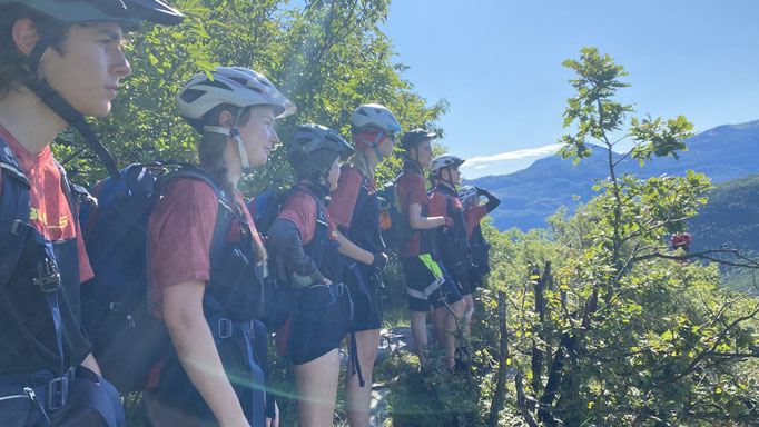  Impressionen Alpencross Gabrieli Gymnasium ©