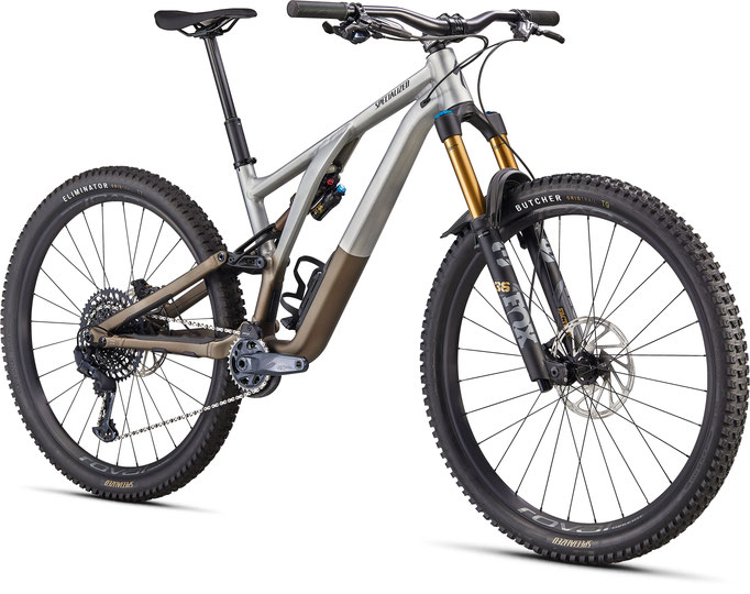 Specialized Stumpjumper EVO Elite Alloy — Farbe: S A T I N A L U M I N U M / G U N M E T A L