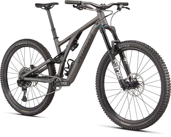Specialized Stumpjumper EVO Comp Alloy — Farbe: SATIN SMOKE / BLACK