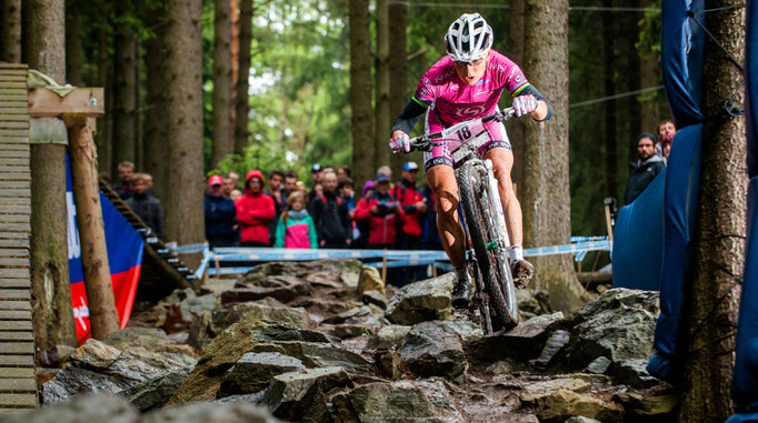 CZE/NoveMesto XC WE: Sabine Spitz in Action ©Maasewerd