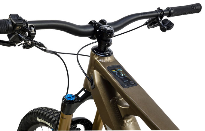 Cockpit im Oberrohr intergriert ©Niko Grobe, Nicolai