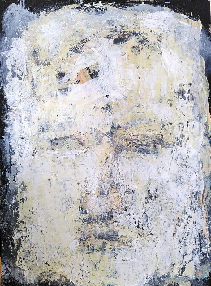 Johanna Schott // o. T. 25 // Acryl auf Pappe // 22,5 x 24,3 cm // 2024