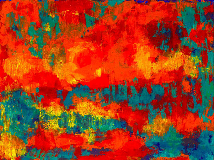 Johanna Schott // Tropische Landschaft // Acryl auf Leinwand // 60 x 80 cm // 2015