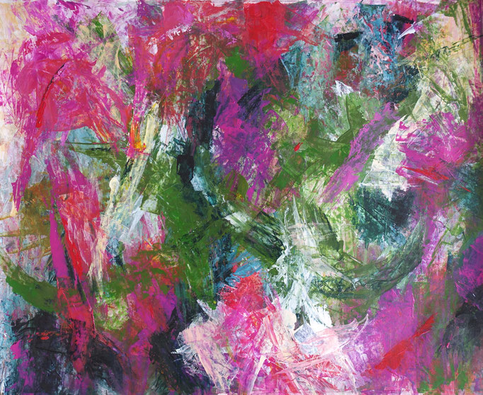 Johanna Schott // o.T. 12 // Acryl auf Papier // 59 x 72,3 cm // 2020