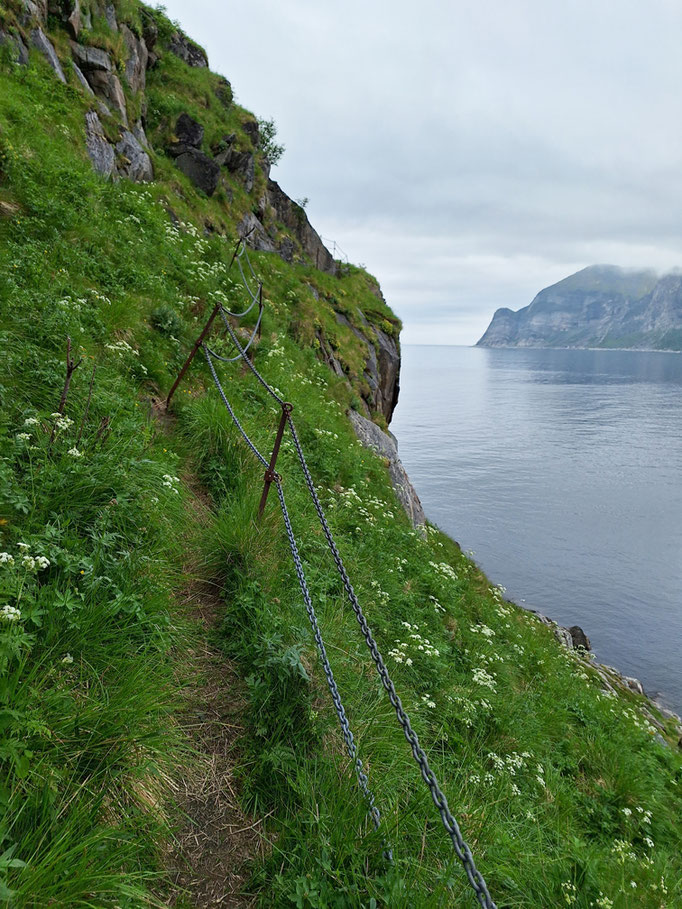 Wanderwege sind manchmal abenteuerlich