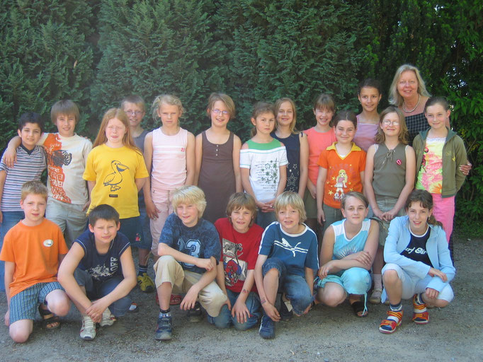 Abgänger 2006 (Gutenberg) - Klassenlehrerin Frau Roth