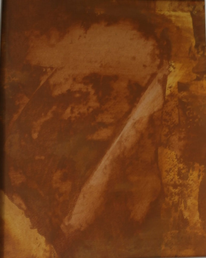 Bild 39, Gesichter..... , A3, Acryl