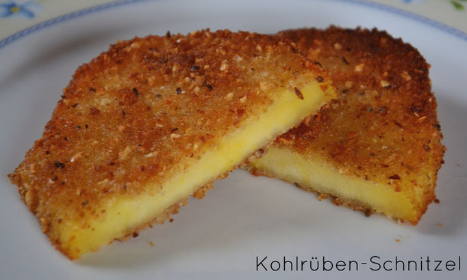 Kohlrüben-Schnitzel