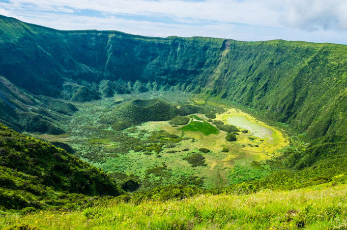 Azores - Faial Island - Caldeira - copyright Lina Balciunaite