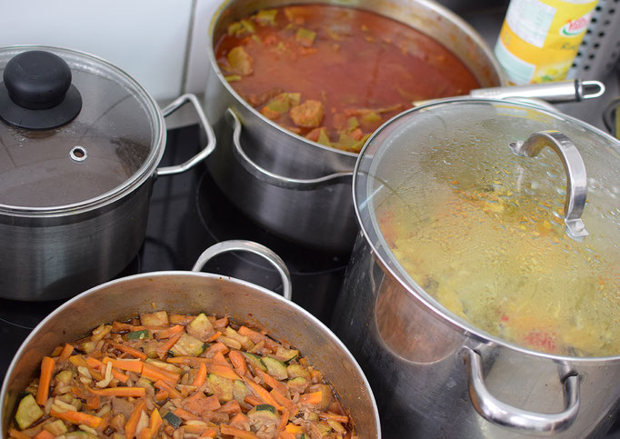 Kochen im Feinkost Leckerli