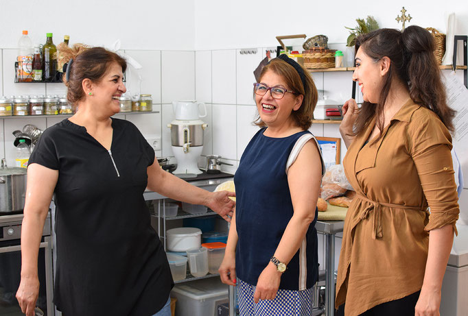 Jaqueline und Team vom Feinkost Leckerli