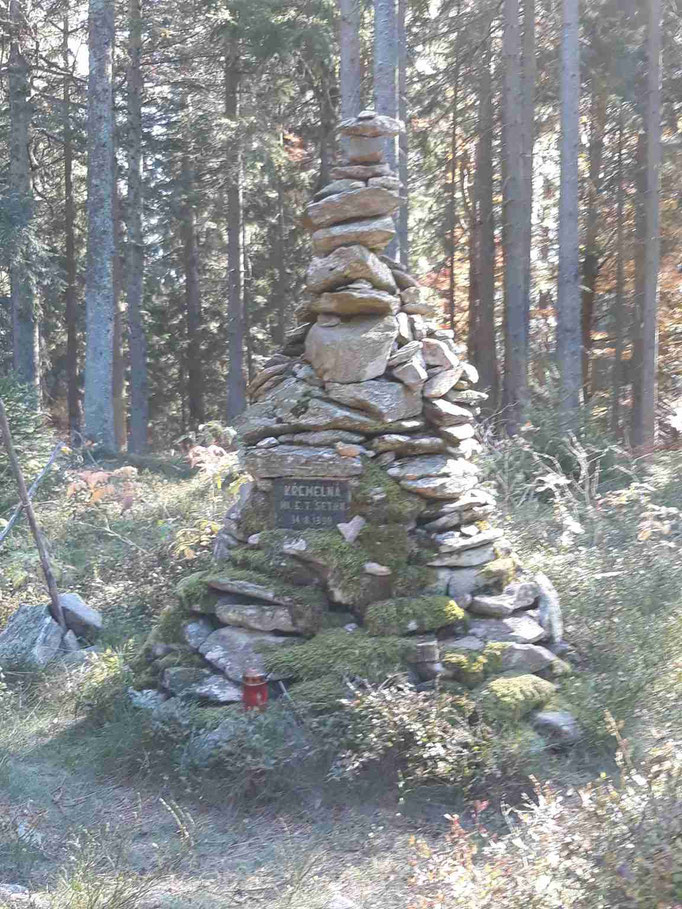 MT. E. T. Seton Cairn