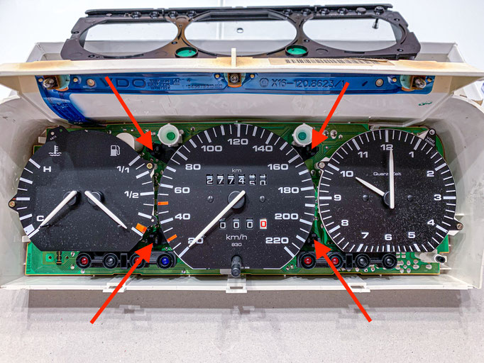 VW T4 - Kombiinstrument reparatur