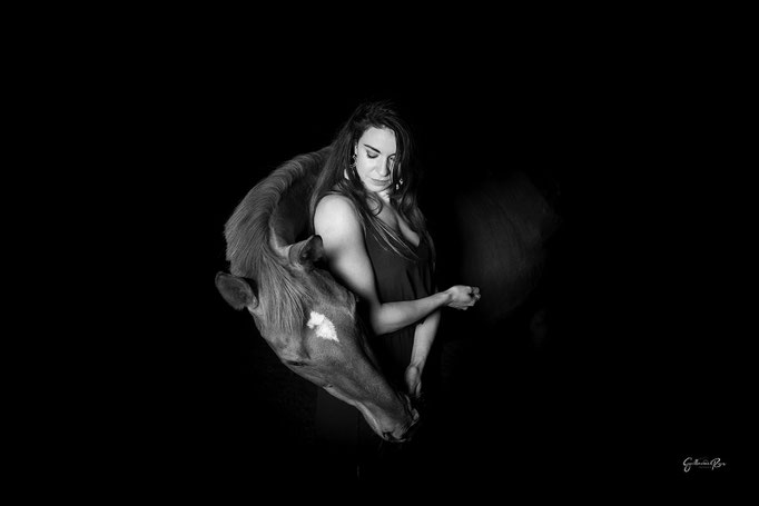 Guillaume Rous Photographie - Portrait - Cavalière et sa monture