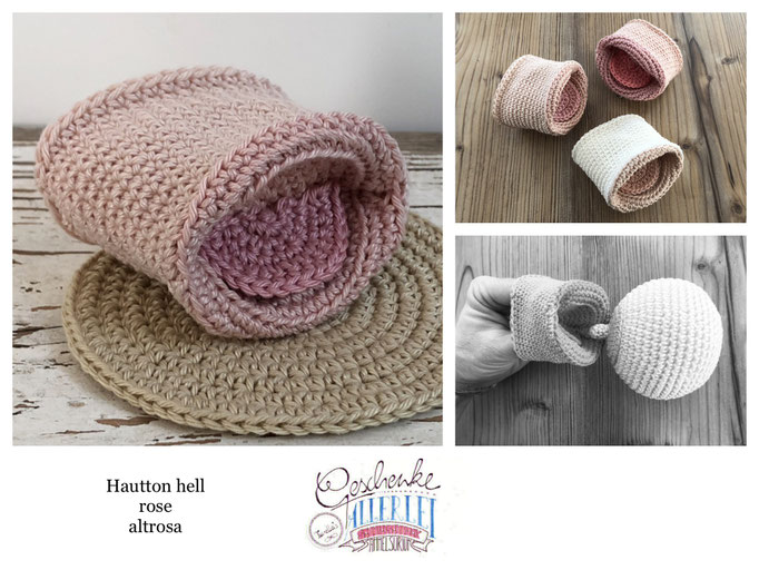 Baby-Mund-Modell in hellem Hautton mit Mundhöhle in rose und Zunge in altrosa