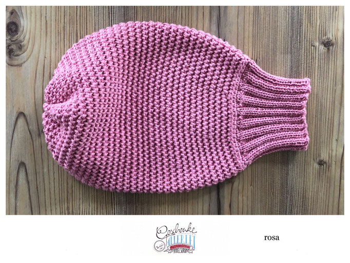 gehäkeltes Gebärmutter-Modell mit handgestrickter Cervix in rosa