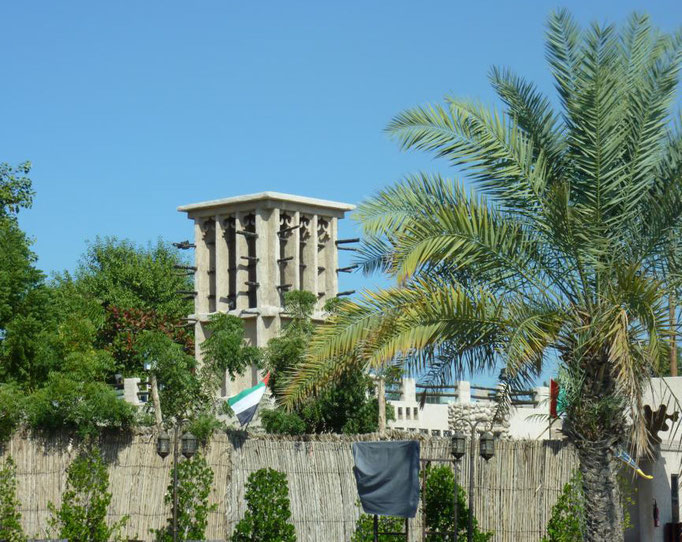 Windturm in Bur Dubai