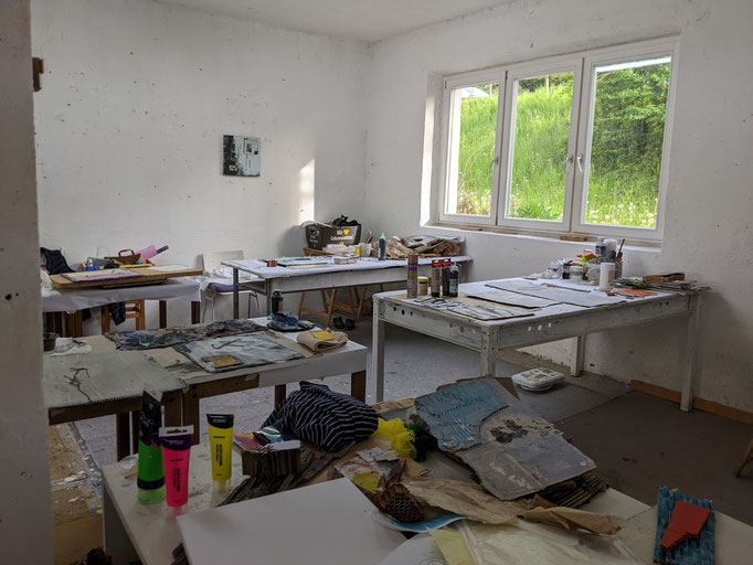 Blick ins Atelier von H. Schmidt