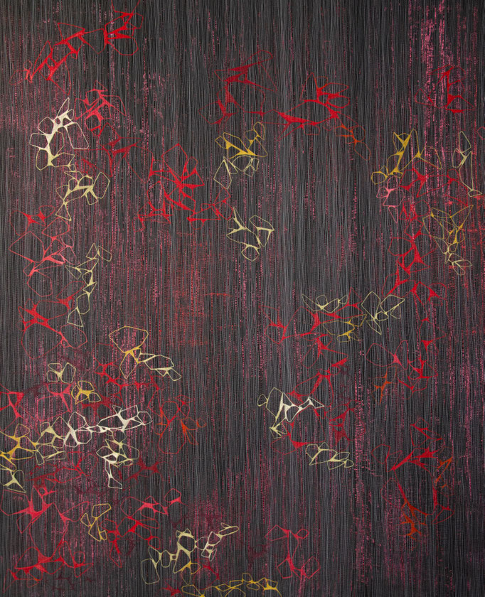 Berührungen , 2024, 180 x 145 cm