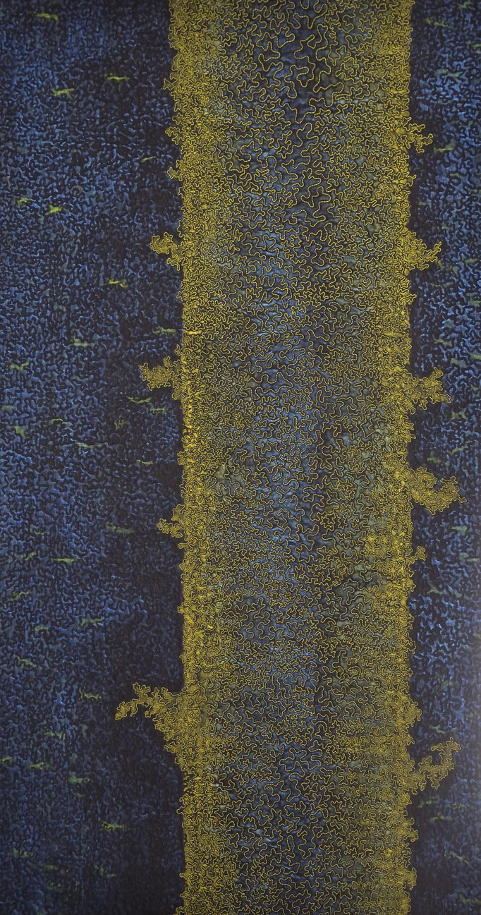 Spuren des Lebens 5, 2009, 98 x 53 cm [verkauft]