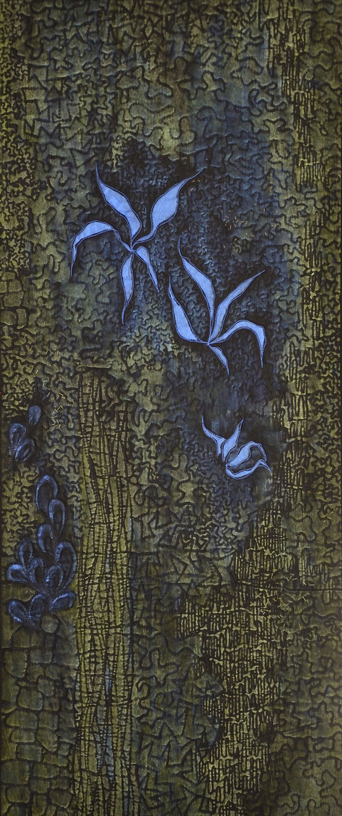 Flora 9, 2010, 94 x 40 cm