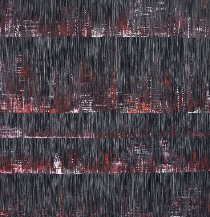 Linear 5, 2017, 68 x 67 cm