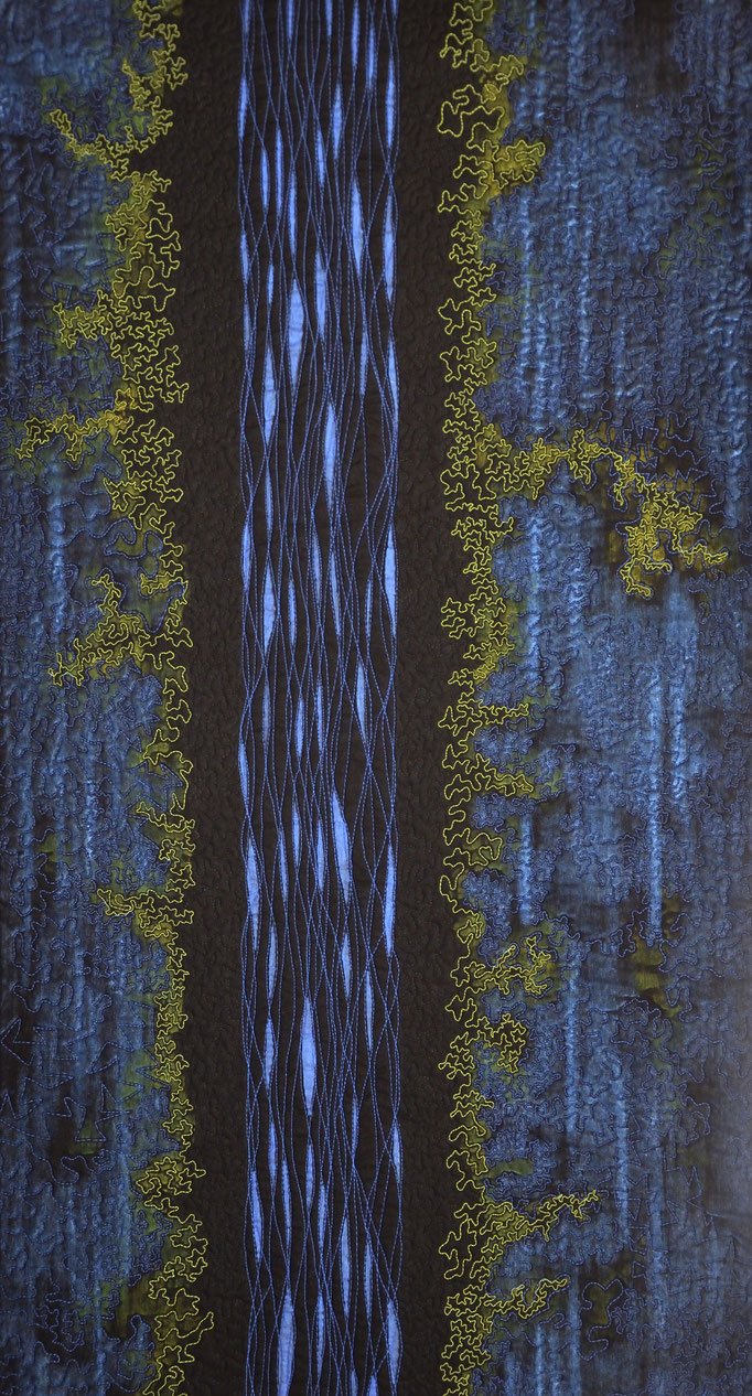 Spuren des Lebens 3, 2009, 90 x 49 cm