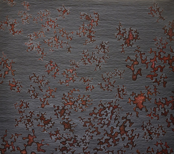 Struktur und Raum 3, 2013, 149 x 170 cm