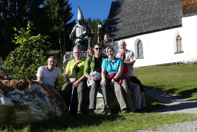 An diesem Brunnen haben wir vor JAhren schon mal ein Gruppenfoto gemacht