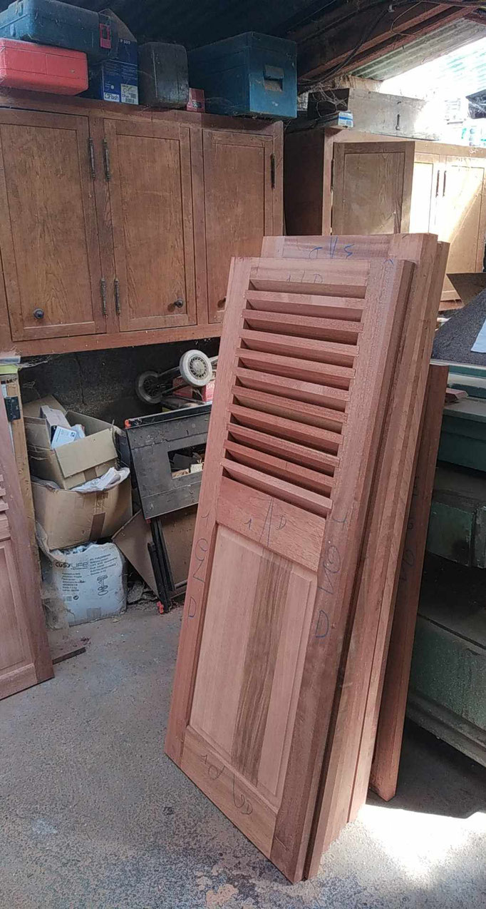 atelier menuiserie extérieure bois massif tudeils beualieu argentat